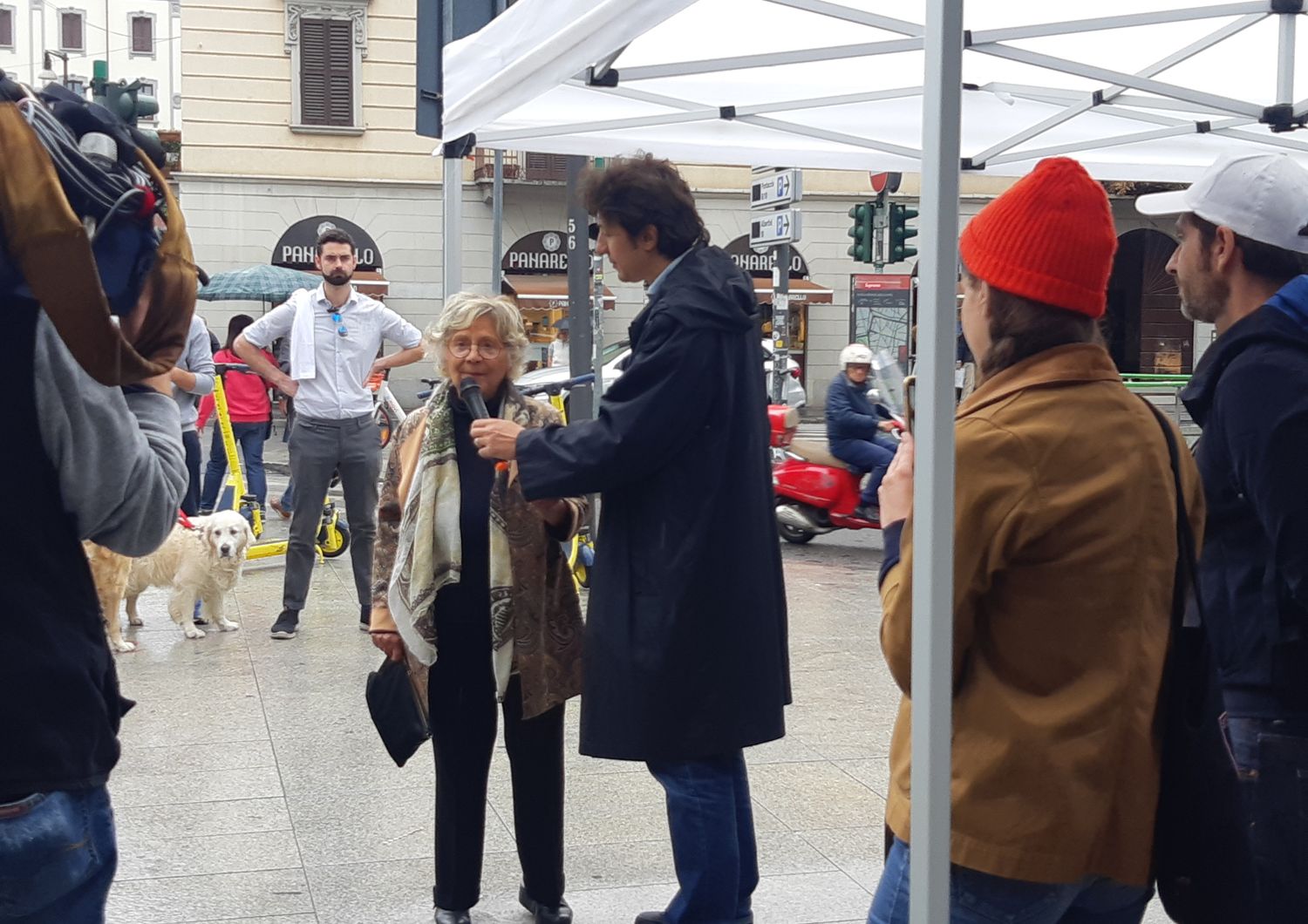 Marco Cappato e Carmen Carollo, la mamma di Dj Fabo