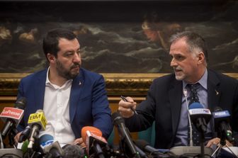 Matteo Salvini e Massimo Garavaglia
