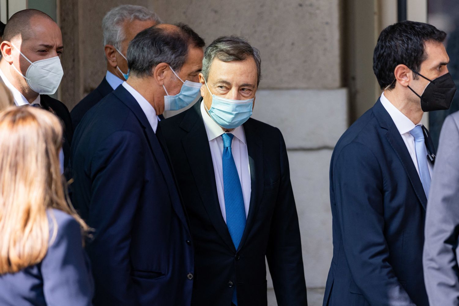 Il premier italiano, Mario Draghi