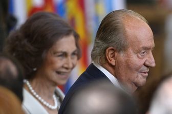 L'ex re di Spagna, Juan Carlos