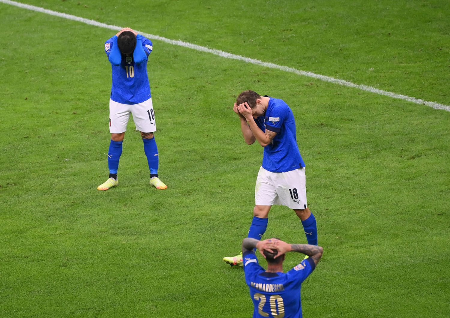 Italia sconfitta dalla Spagna in Nations League