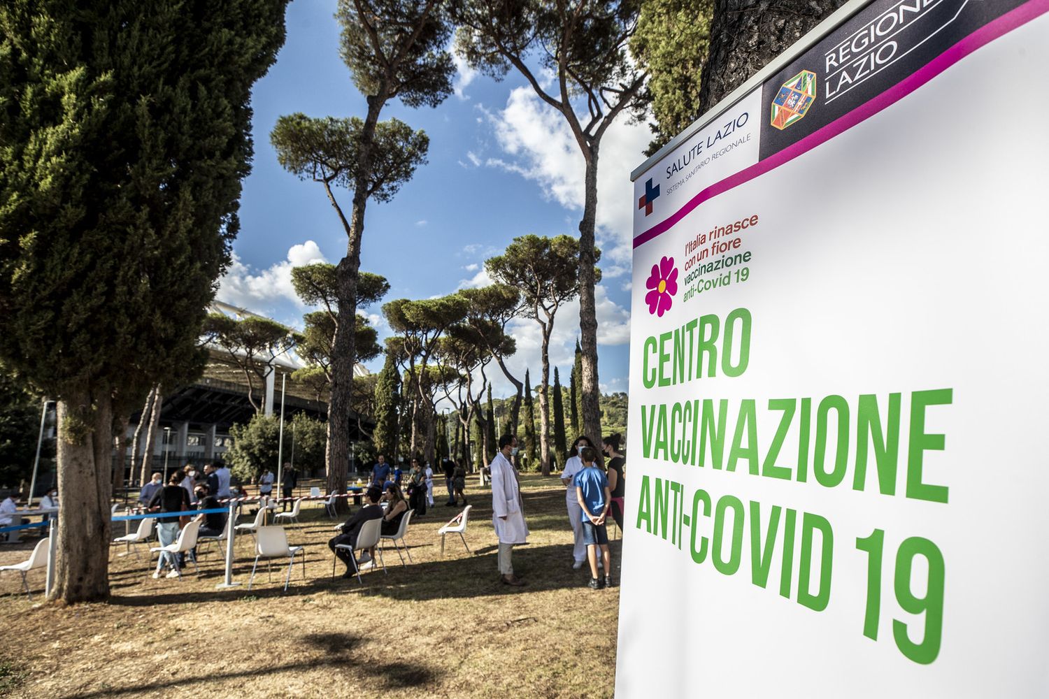 Vaccinazioni contro il Covid 19 a Roma&nbsp;