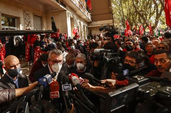 Il segretario della Cgil, Maurizio Landini