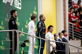 Il podio del Gran premio della Turchia&nbsp;