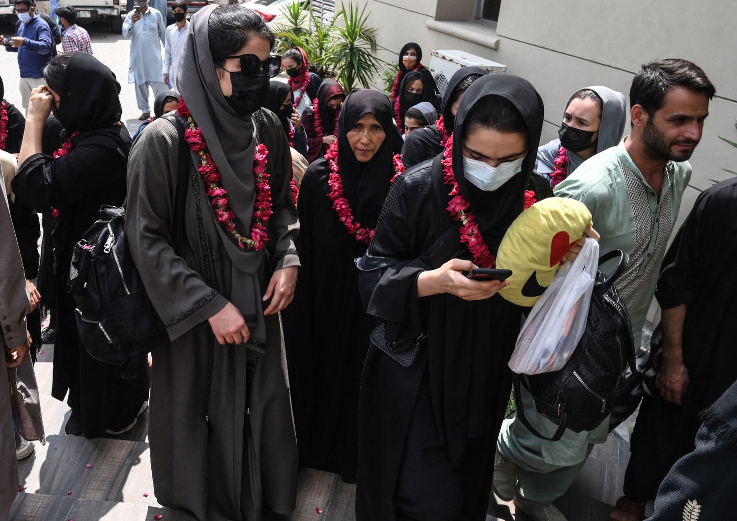 Calciatrici della squadra femminile dell'Afghanistan&nbsp;