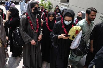 Calciatrici della squadra femminile dell'Afghanistan&nbsp;