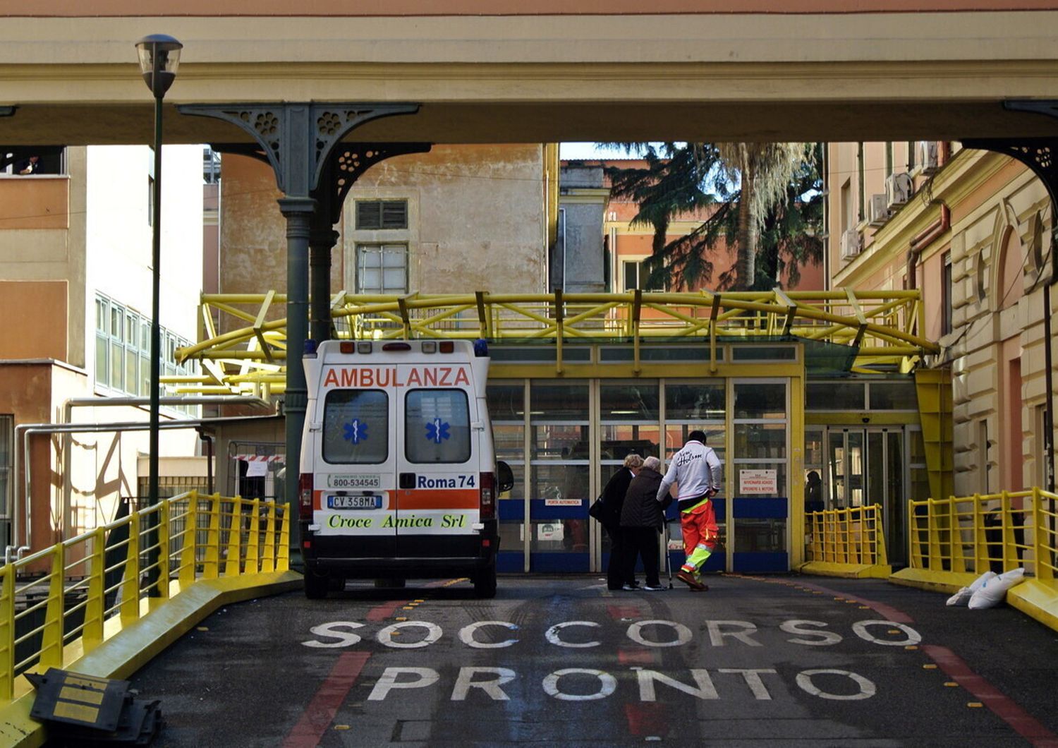 Il pronto soccorso del Policlinico Umberto I di Roma