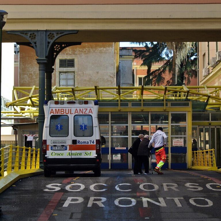 Il pronto soccorso del Policlinico Umberto I di Roma