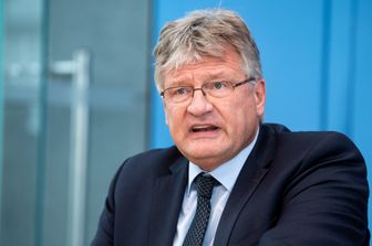 l co-leader del partito dell&rsquo;ultradestra Afd, Joerg Meuthen