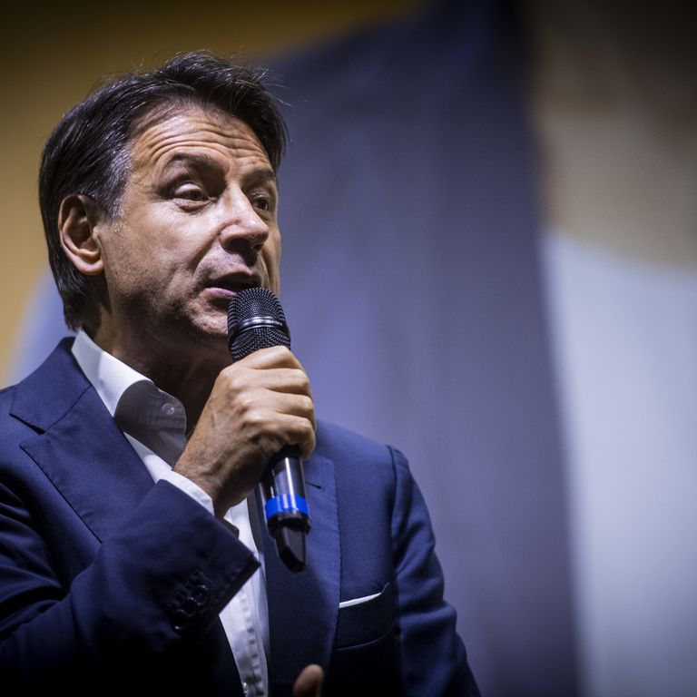 Giuseppe Conte, leader del M5s