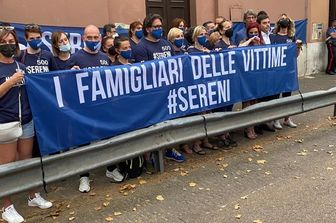 &nbsp;Una manifestazione dei familiari delle vittime del Covid&nbsp;