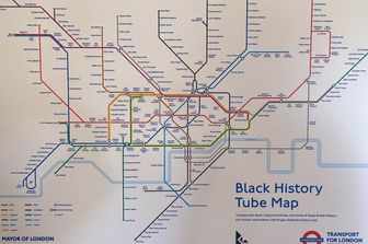 nuova mappa metropolitana londra comunita nera