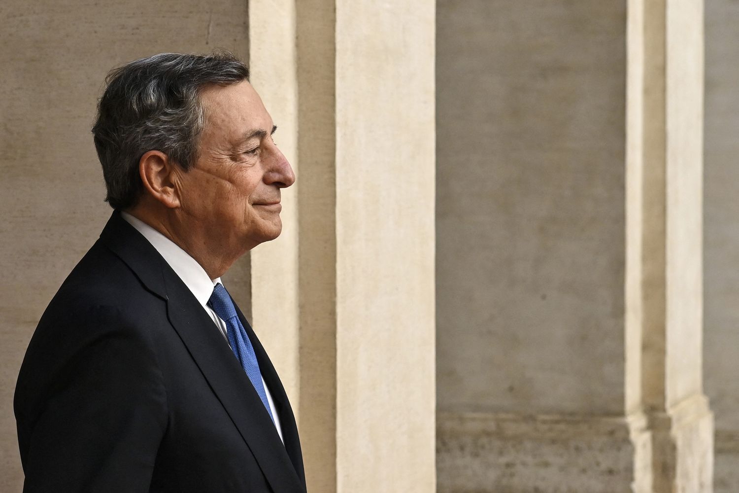 Il presidente del Consiglio, Mario Draghi