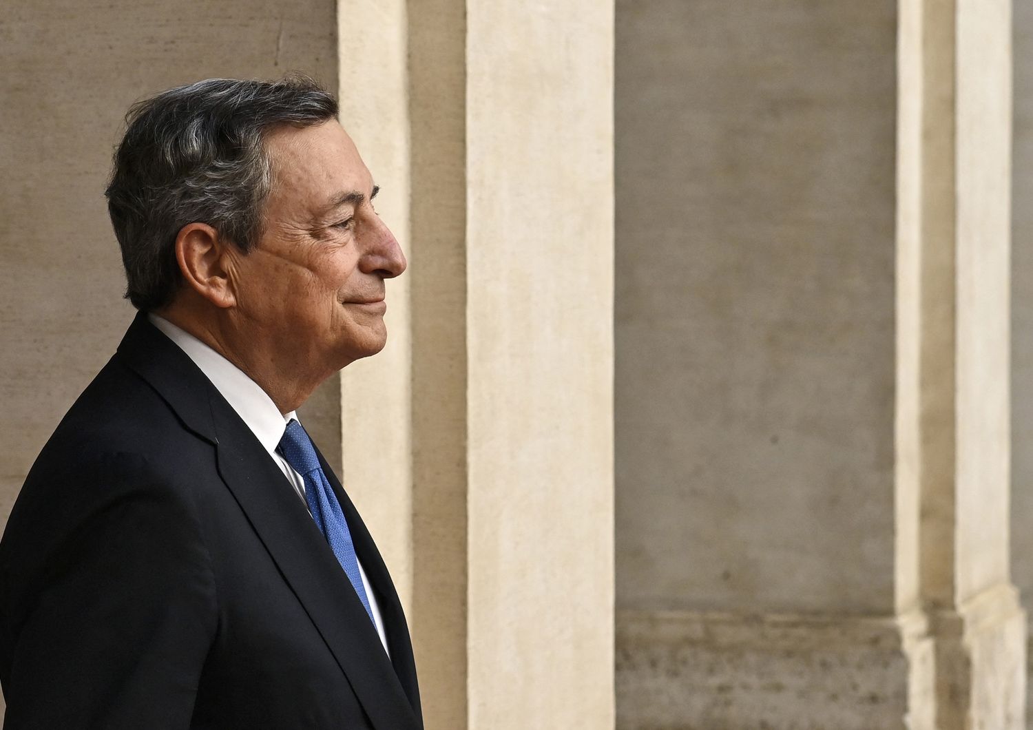 Il presidente del Consiglio, Mario Draghi