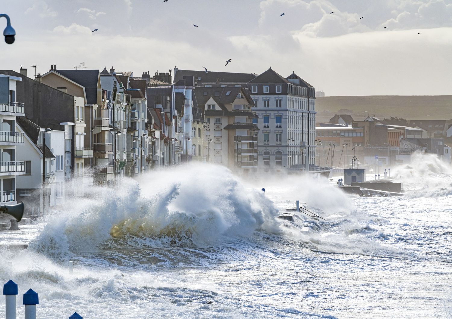 Localit&agrave; della regione dell'Alta Francia colpita dalle onde &nbsp;