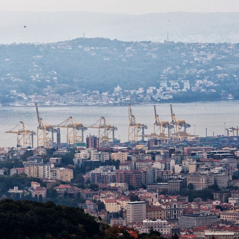 Il porto di Trieste&nbsp;