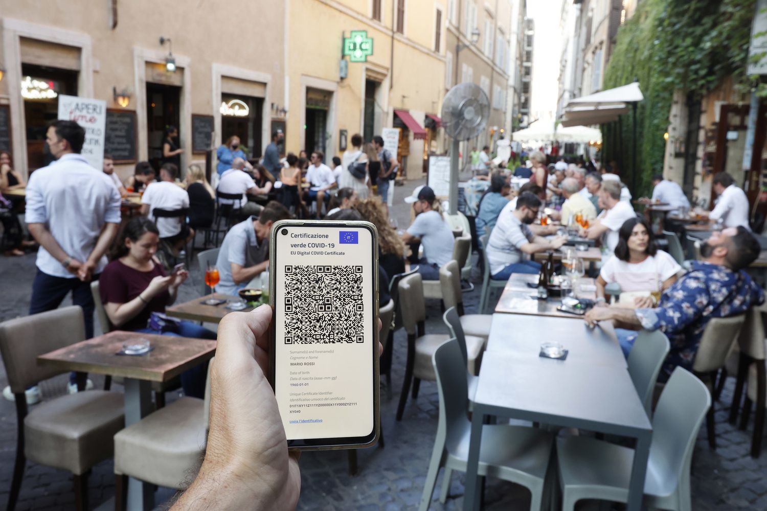 green pass obbligatorio nei locali