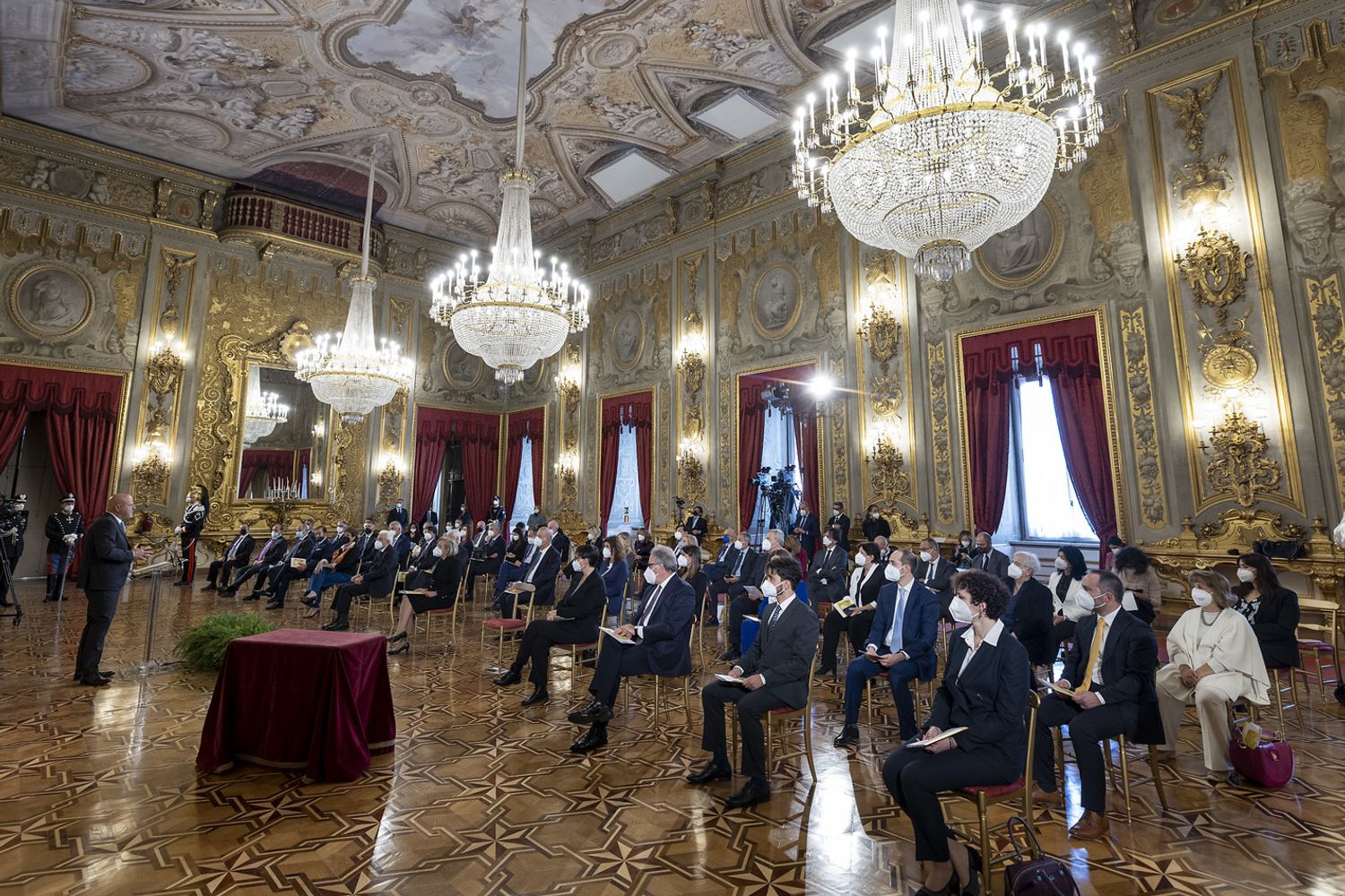 Cerimonia di consegna dei premi Eni Award al Quirinale&nbsp;