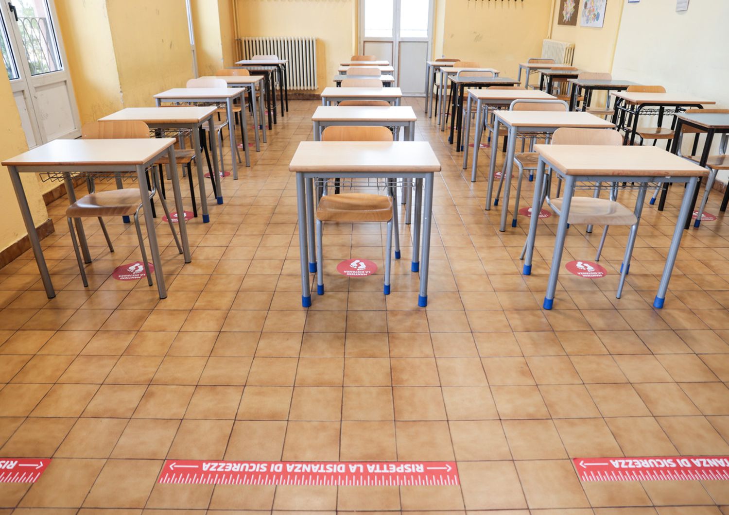 Aula in una scuola superiore&nbsp;