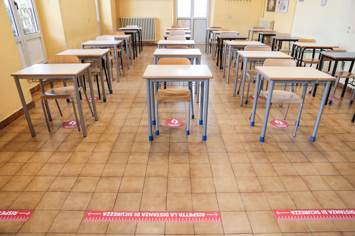 Aula in una scuola superiore&nbsp;