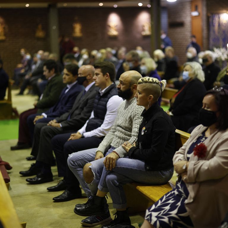 Una messa in memoria del deputato ucciso