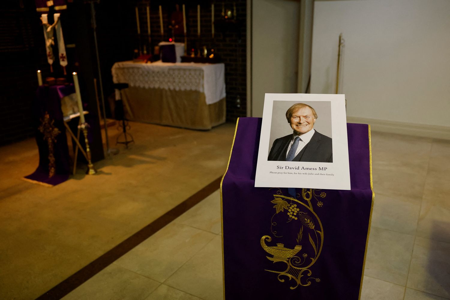 Commemorazione per la morte di David Amess