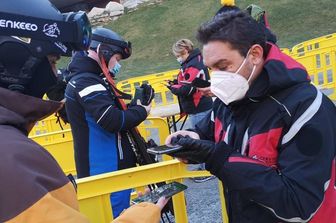 L'apertura degli impianti a Cervinia&nbsp;