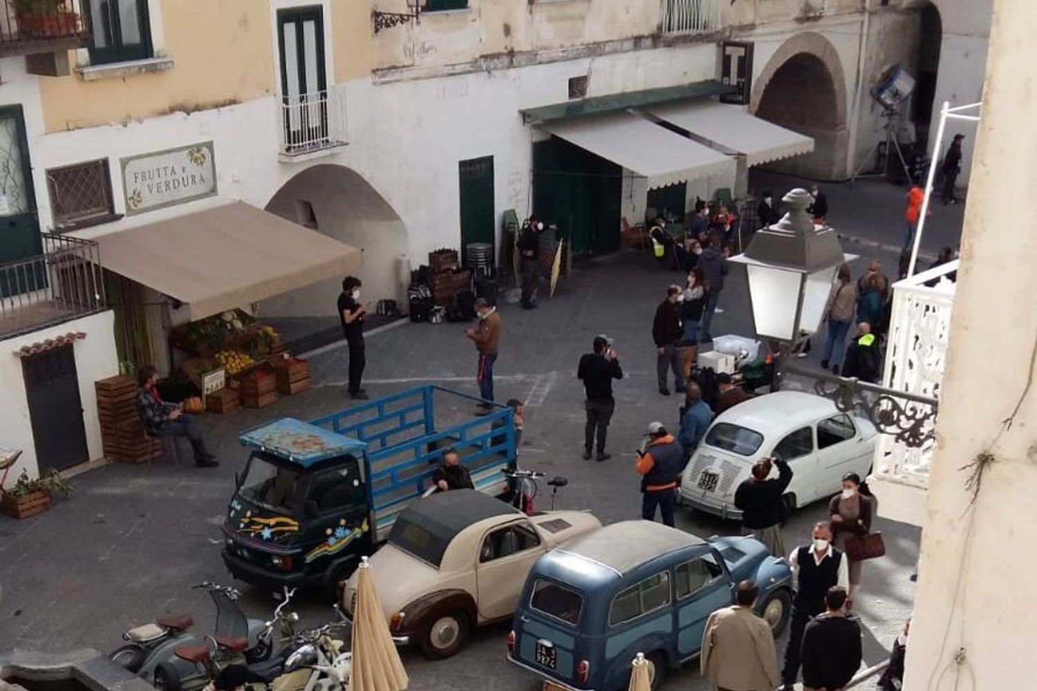 il borgo di Atrani in versione anni '50