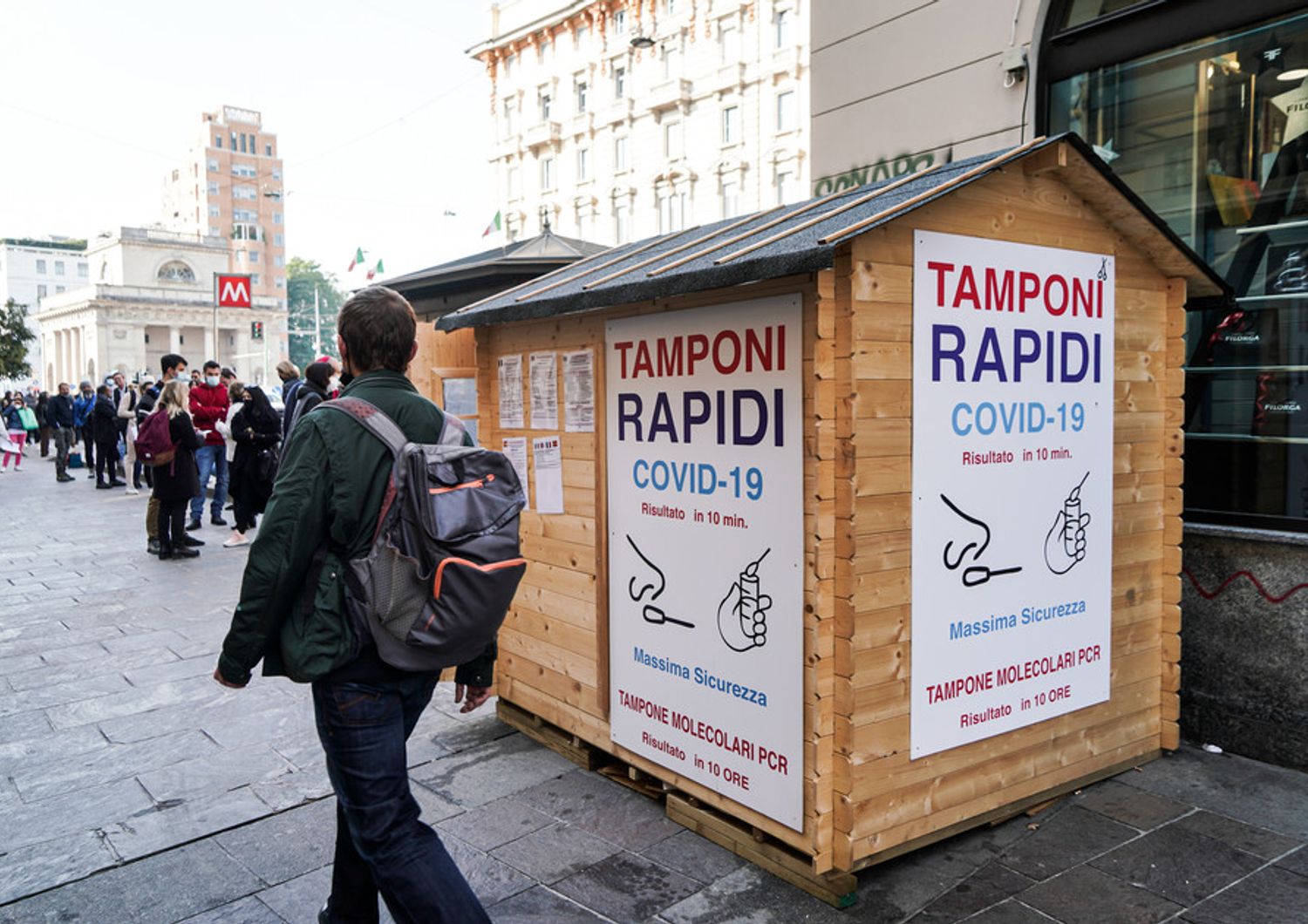 Tamponi rapidi a Milano&nbsp;