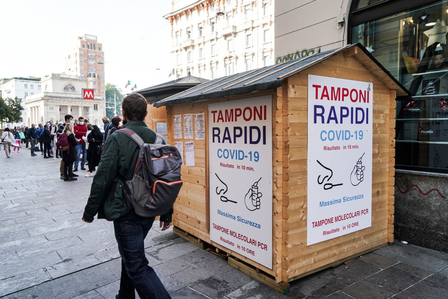 Tamponi rapidi a Milano&nbsp;