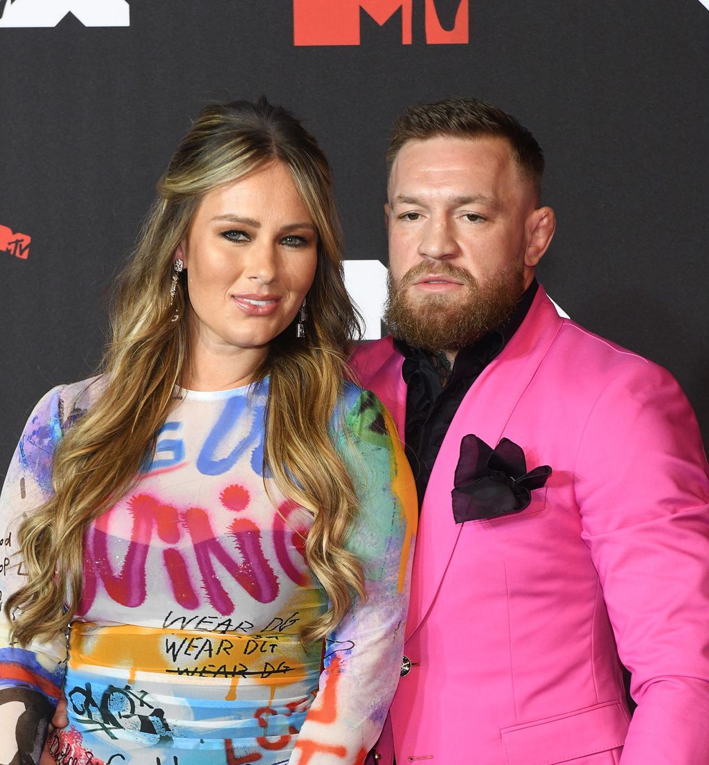 Conor McGregor con la moglie Dee Devlin