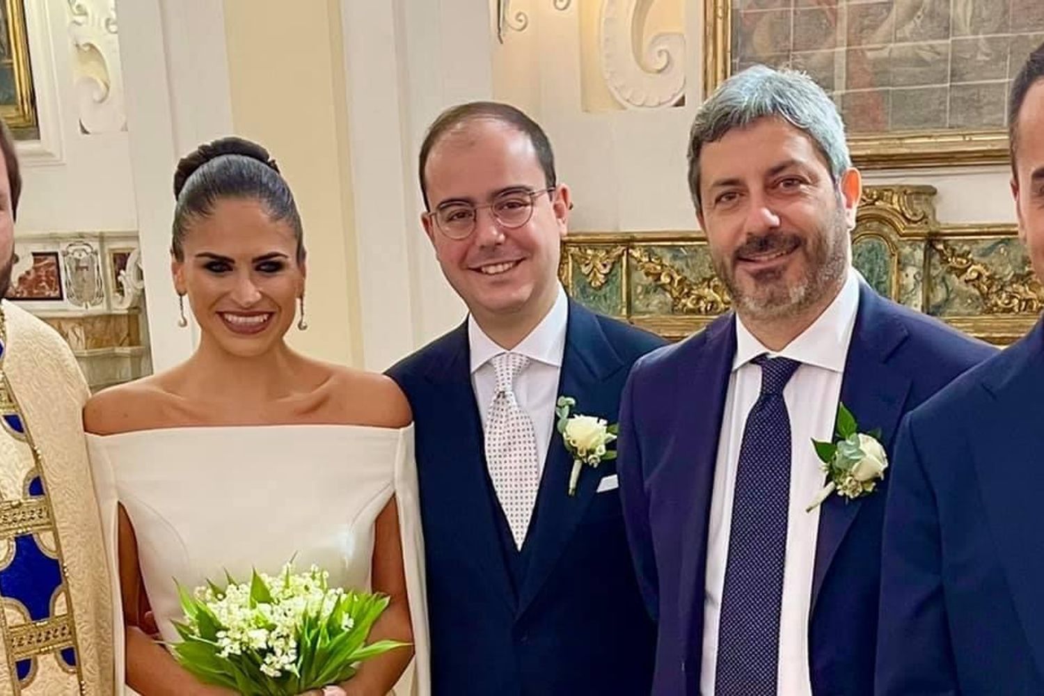 Roberto Fico e Luigi Di Maio testimoni di nozze del deputato M5s