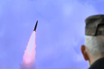 Il lancio di un missile nordcoreano