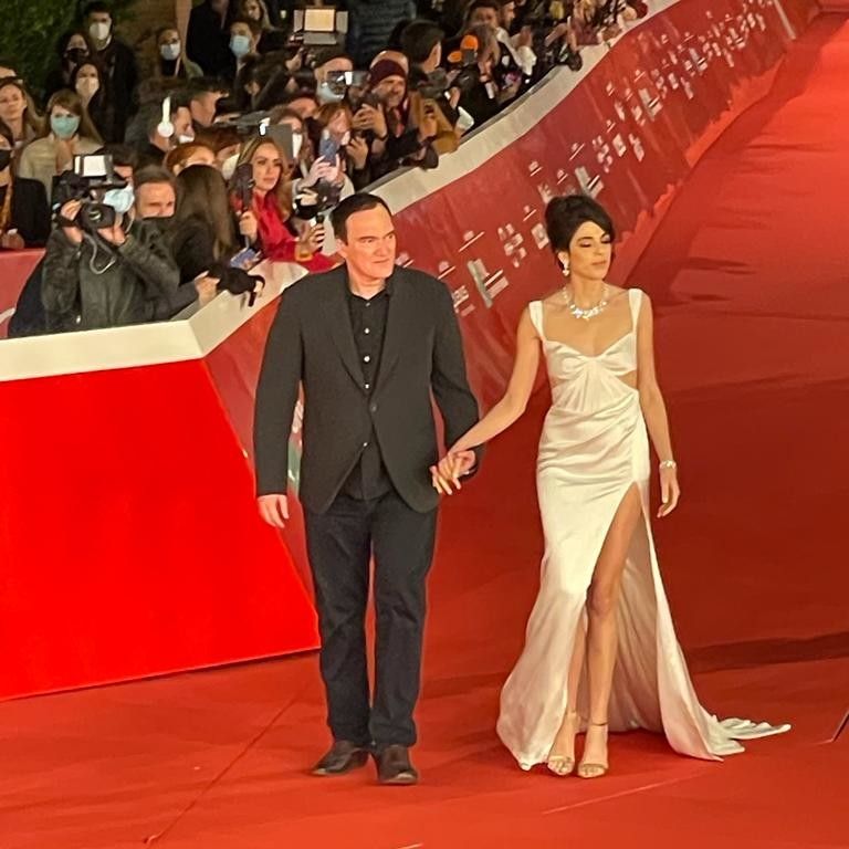 Quentin Tarantino al Festival del cinema di Roma