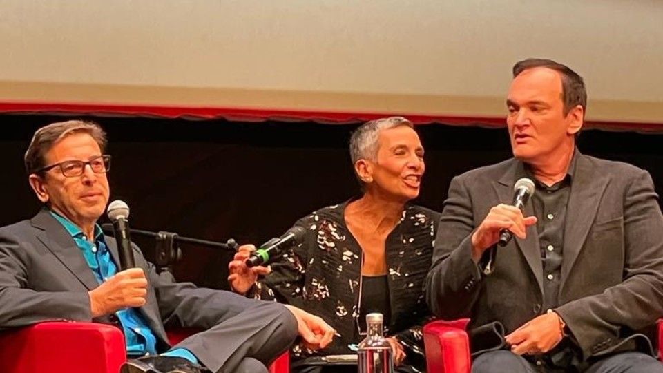 &nbsp;Quentin Tarantino al Festival del cinema di Roma