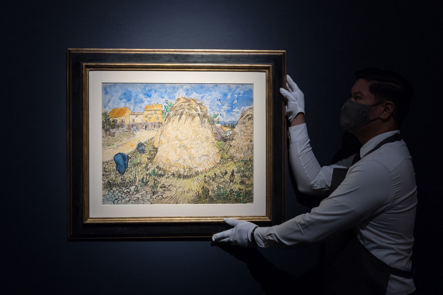 'Meules de bl&eacute;', Vincent van Gogh, 1888