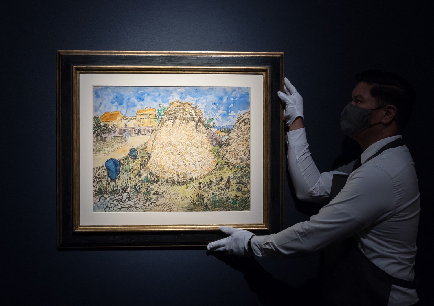 'Meules de bl&eacute;', Vincent van Gogh, 1888