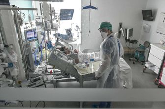 Reparto di terapia intensiva per il Covid 19&nbsp;