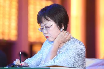 &nbsp;La fondatrice e direttrice di Caixin, Hu Shuli