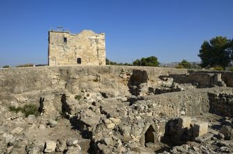 Tzippori, Parco Nazionale, fortezza dei crociati di La Sephorie, XII secolo