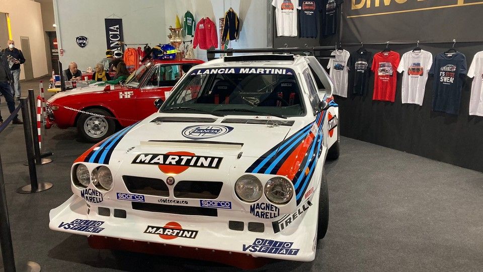 Lancia Delta Integrale da corsa ex Miki Biasion (Campione del Mondo)