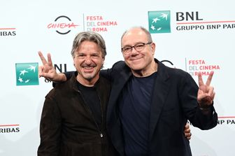 I registi Carlo Verdone, Arnaldo Catinari alla Feste del Cinema di Roma