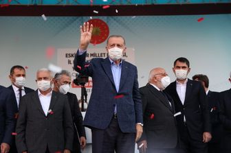 Il presidente turco, Recep Tayyip Erdogan