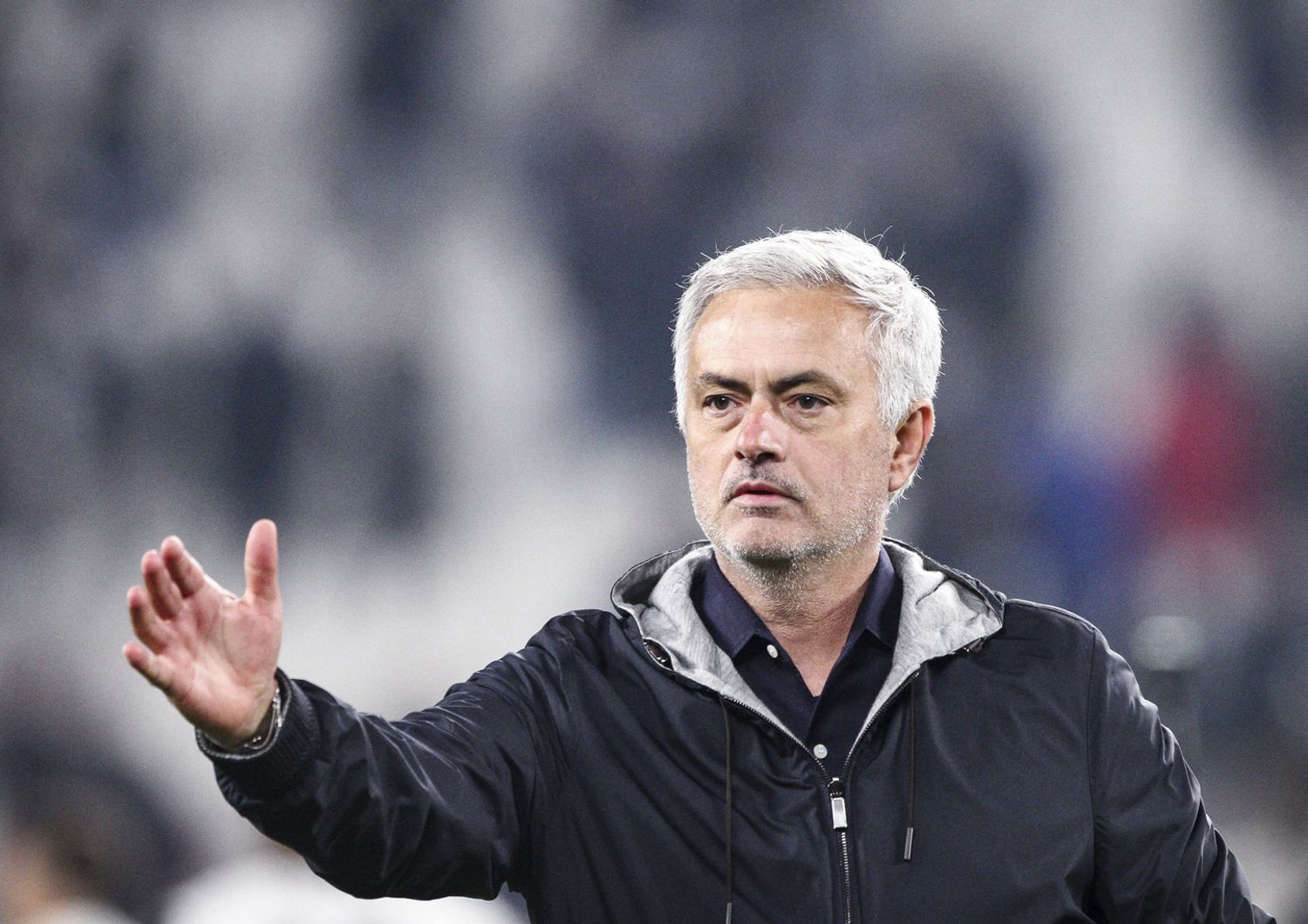 L'allenatore della Roma, Jos&eacute; Mourinho