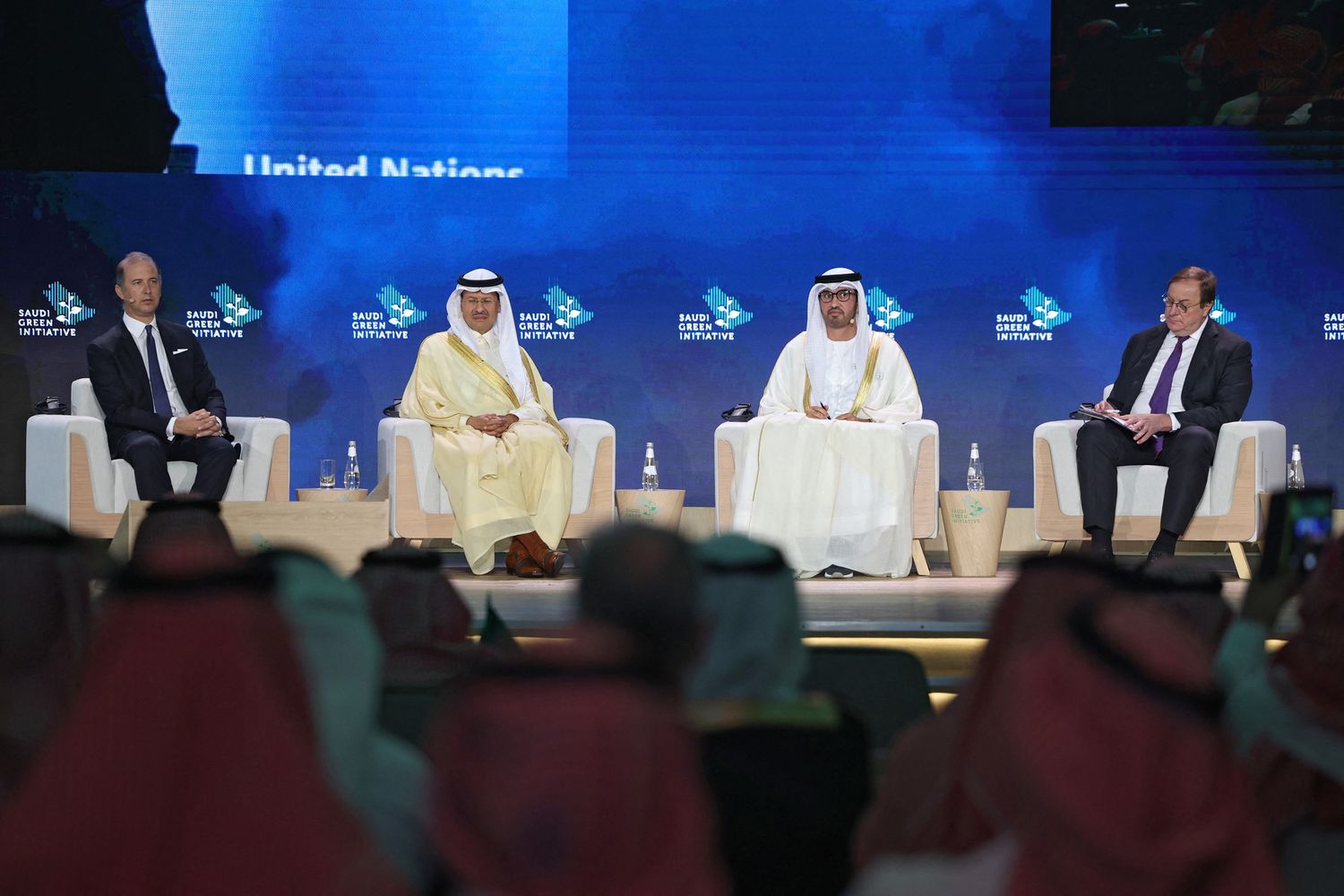 &nbsp;Al Saudi Green Initiative intervengono Mohammed bin Salman e il suo ministro dell'Energia