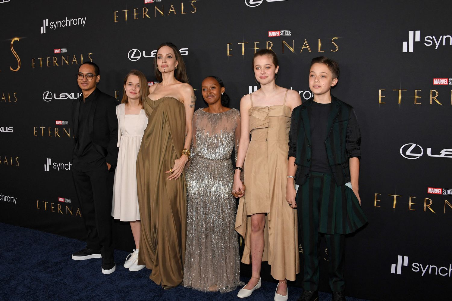 Angelina Jolie e i suoi figli