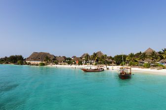 Una spiaggia di Zanzibar