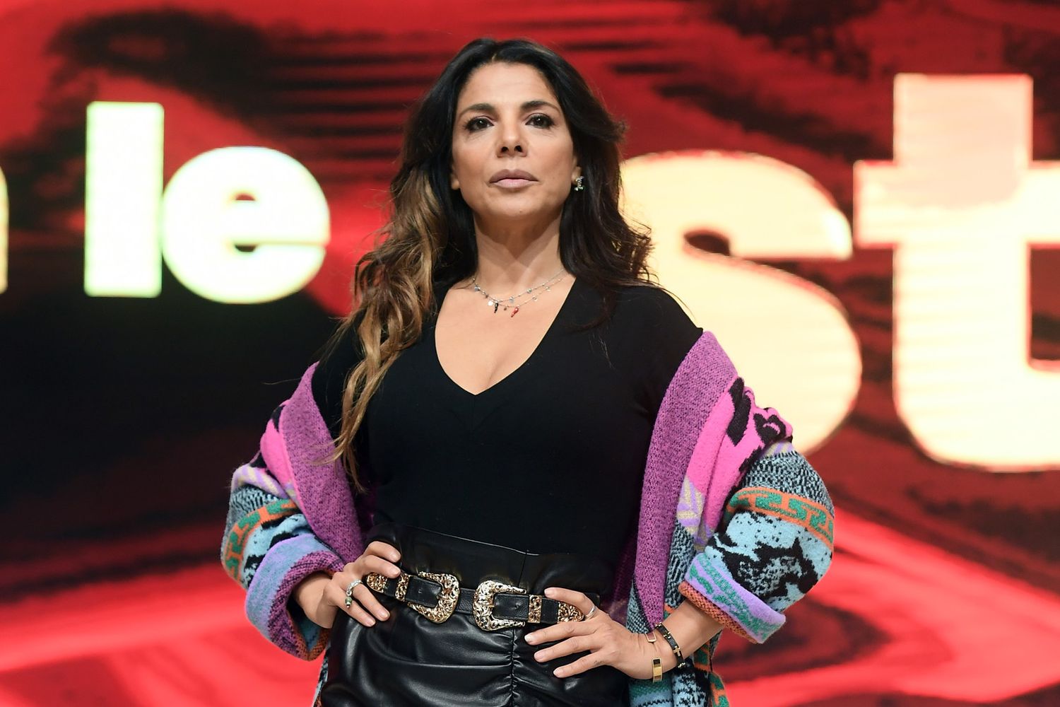 &nbsp;La cantante Mietta sul palco di &quot;Ballando con le stelle&quot;