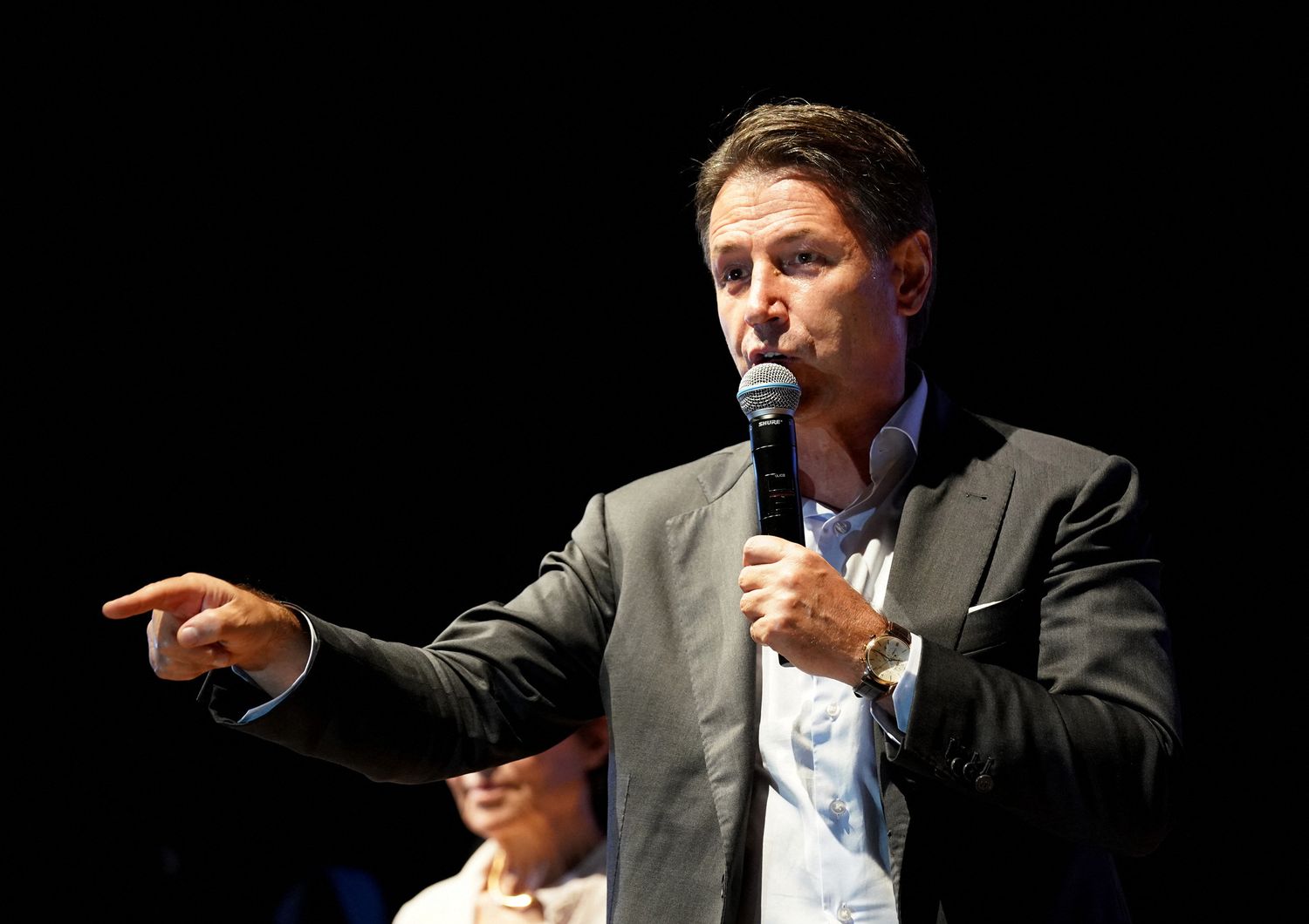 Giuseppe Conte, presidente del M5s