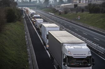Camion in autostrada